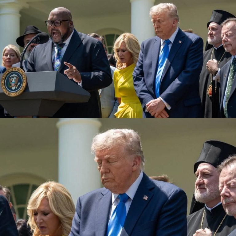 🇺🇸🙏 La Casa Blanca publica imagen de Trump orando y el mensaje se vuelve viral