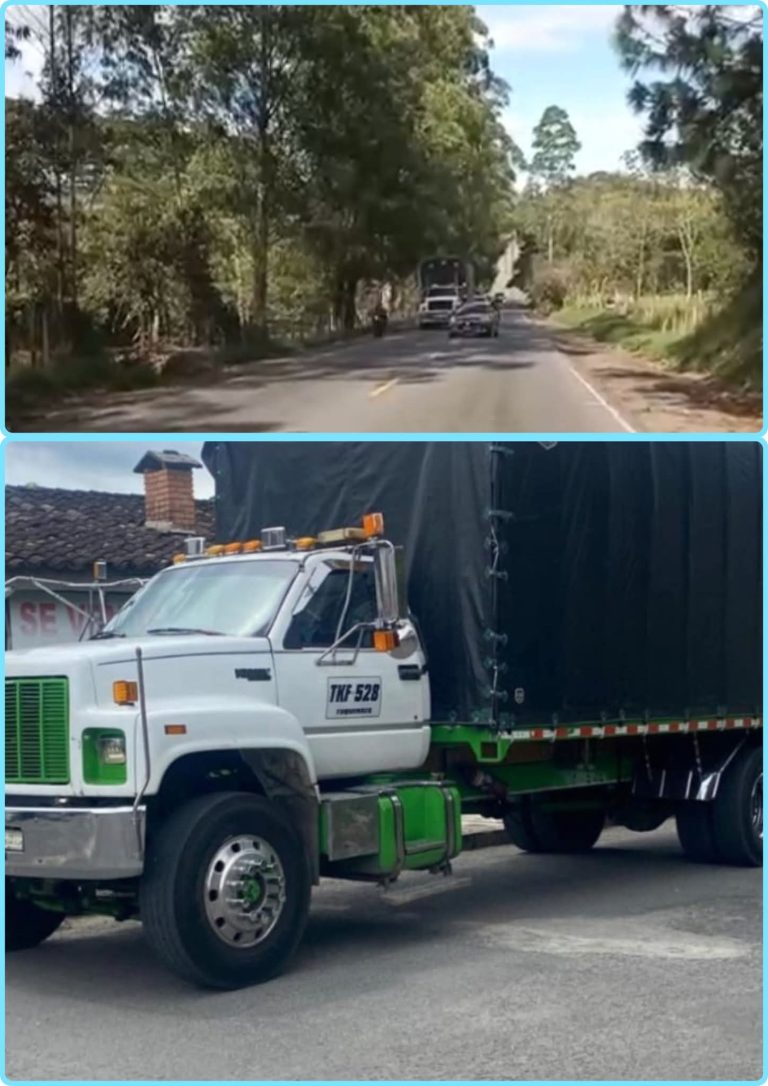 🚨 Roban camión en plena vía Panamericana y aumenta el miedo entre conductores en Cauca