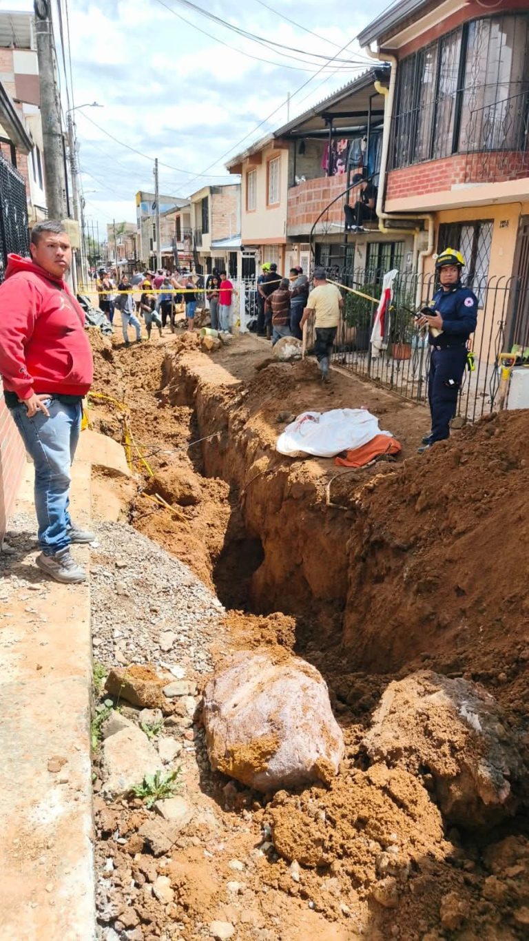 🚨 Dos obreros murieron sepultados durante accidente laboral en Popayán