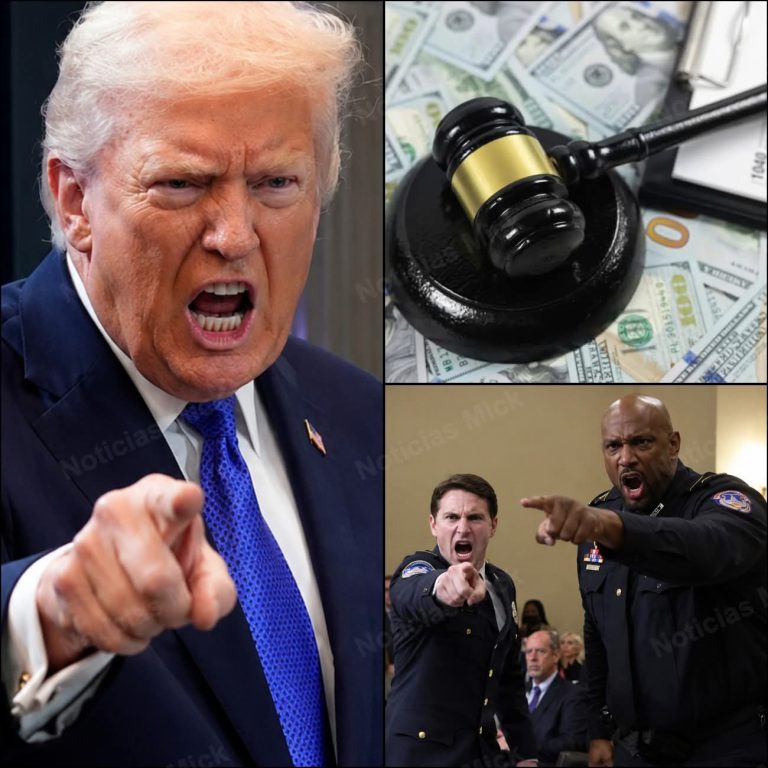 🚨 Policías del Capitolio demandan a Donald Trump y denuncian supuesto fondo multimillonario