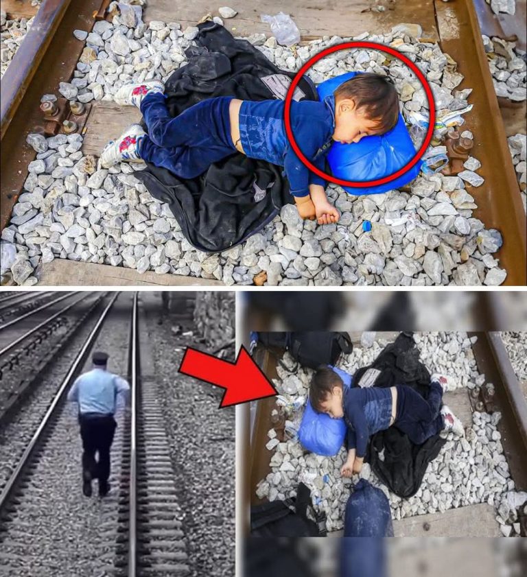🚨 Conductor de tren encontró a un niño abandonado sobre las vías y lo que pasó después sorprendió a todos