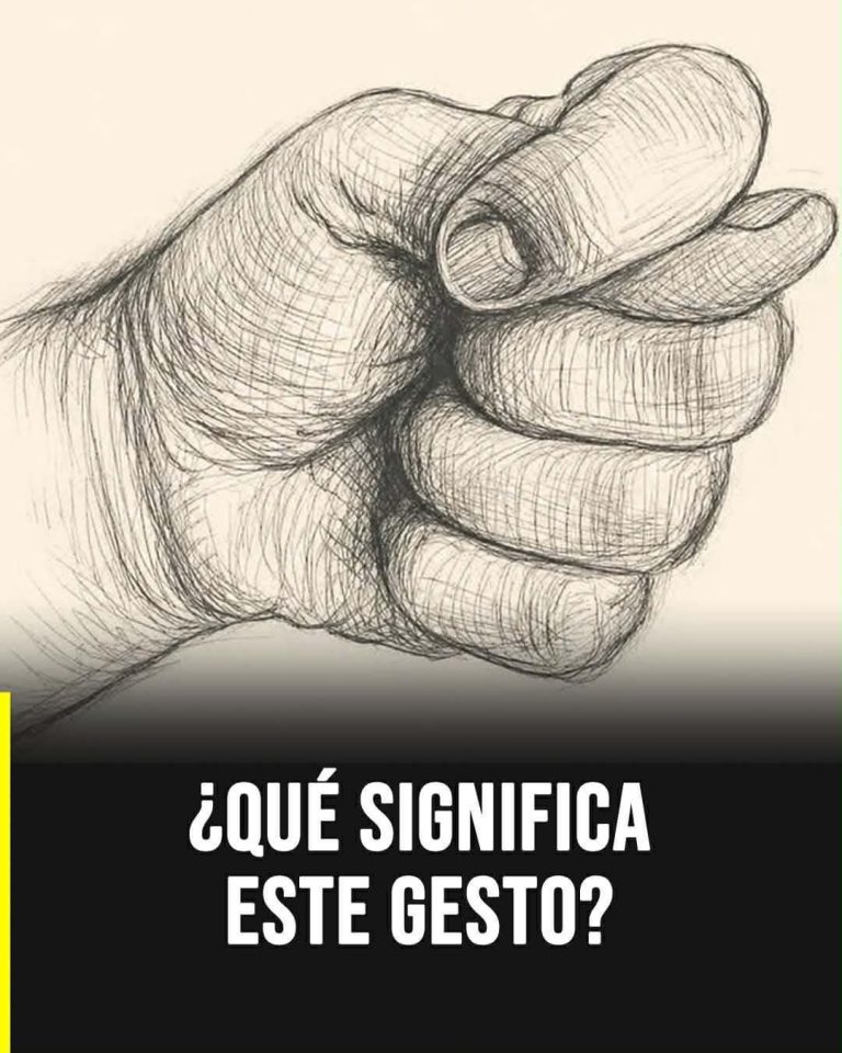 🤚 El gesto de la mano que millones hacen sin saber su verdadero significado