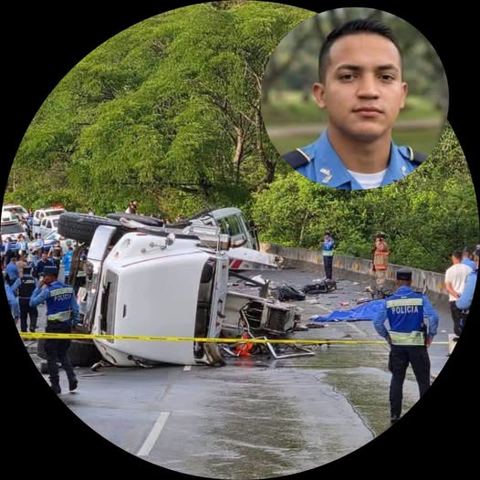 Dolor por agente fallecido en accidente: su último sueño era ayudar a la iglesia de su familia
