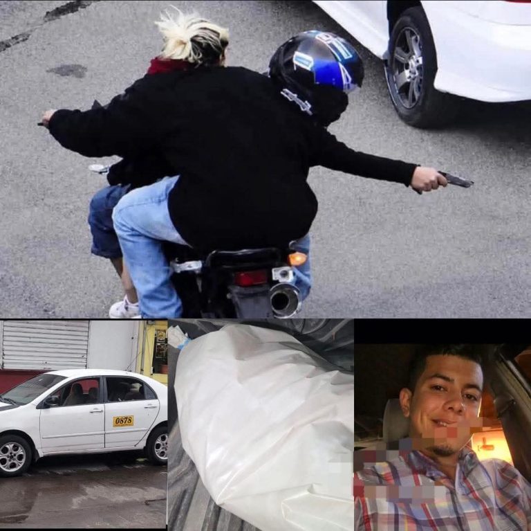 🚨 Taxista pierde la vida tras ataque armado: cámaras captaron a los presuntos responsables