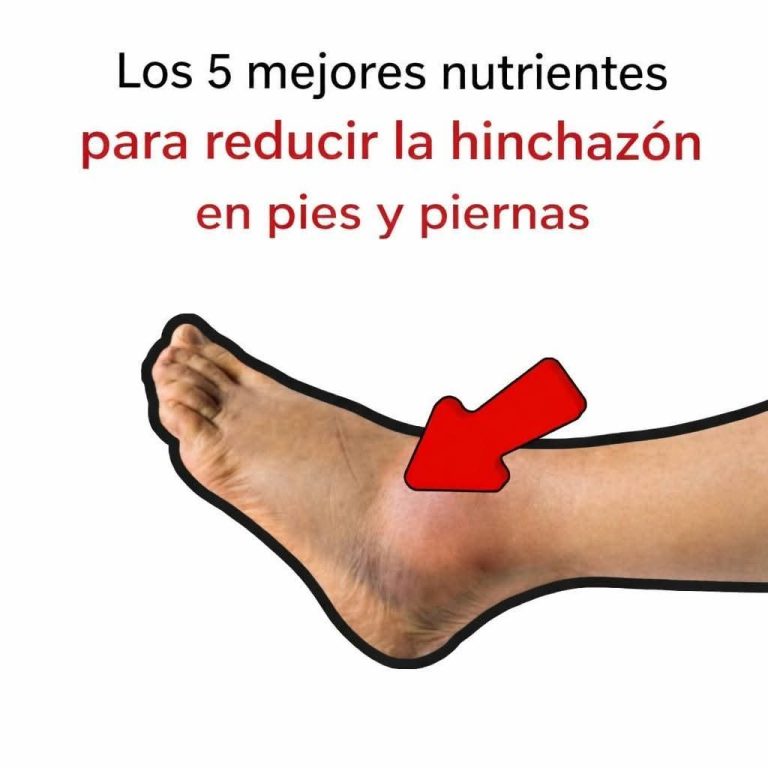 Los 5 nutrientes que podrían ayudar a reducir la hinchazón y mejorar la circulación en pies y piernas