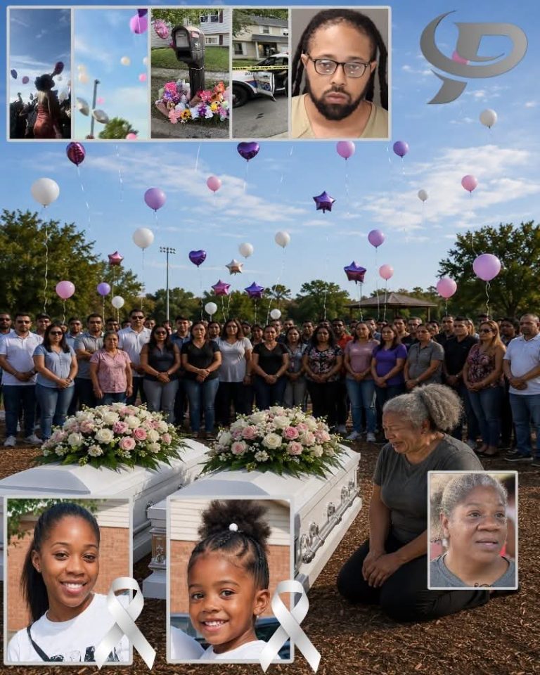 Último adiós a madre e hija en Columbus: comunidad realiza emotivo lanzamiento de globos