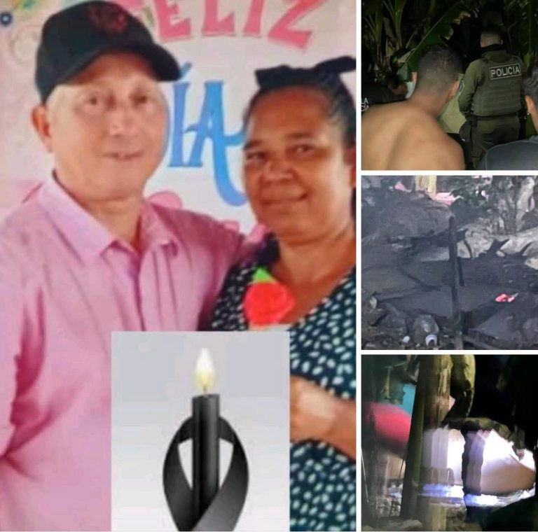 Pareja pierde la vida en trágico hecho que conmociona a comunidad de El Carmen de Bolívar