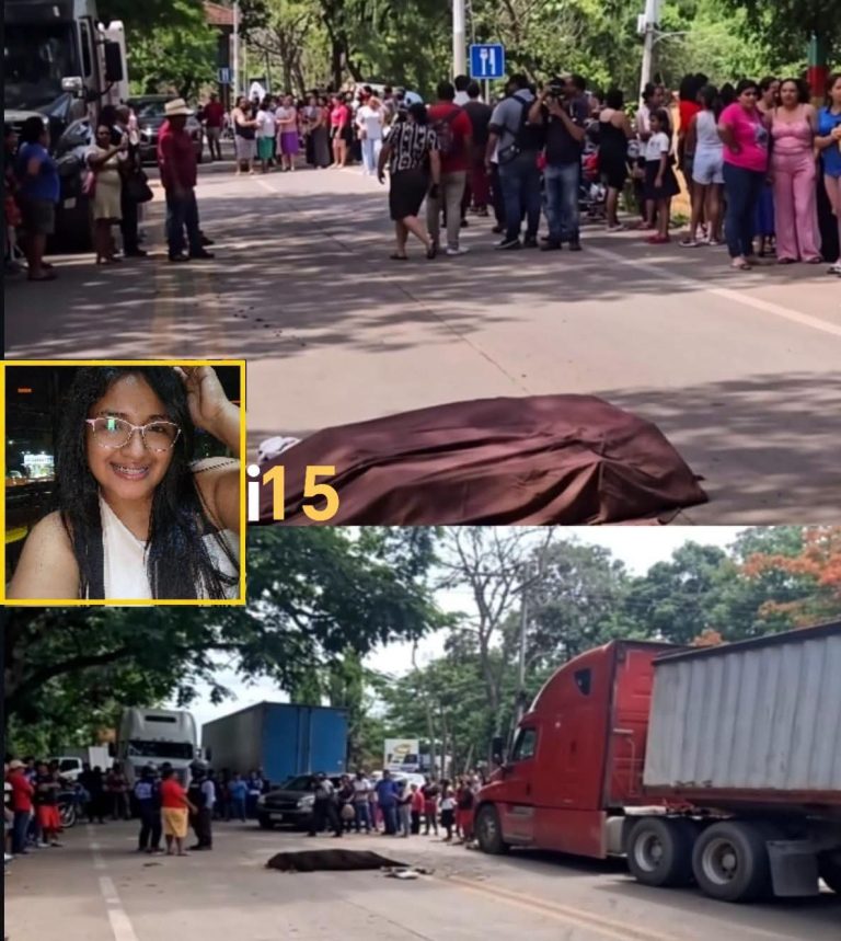 Keicy Giselle Valledares pierde la vida tras accidente en la RN-15 cuando regresaba de recoger a su hijo del kinder