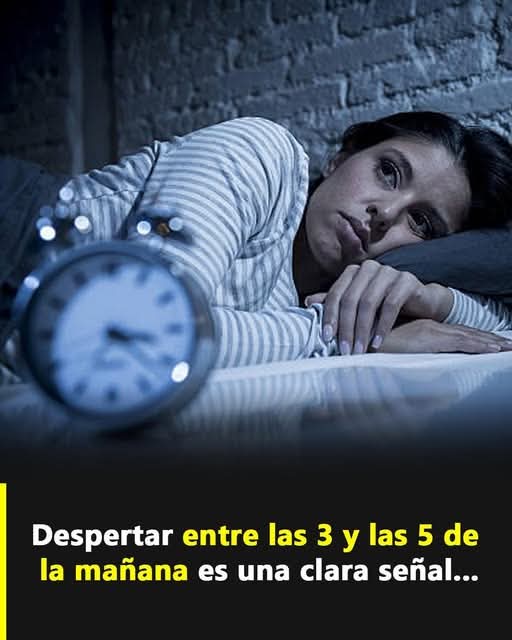 Despertar entre las 3 y las 5 de la mañana: qué puede significar realmente