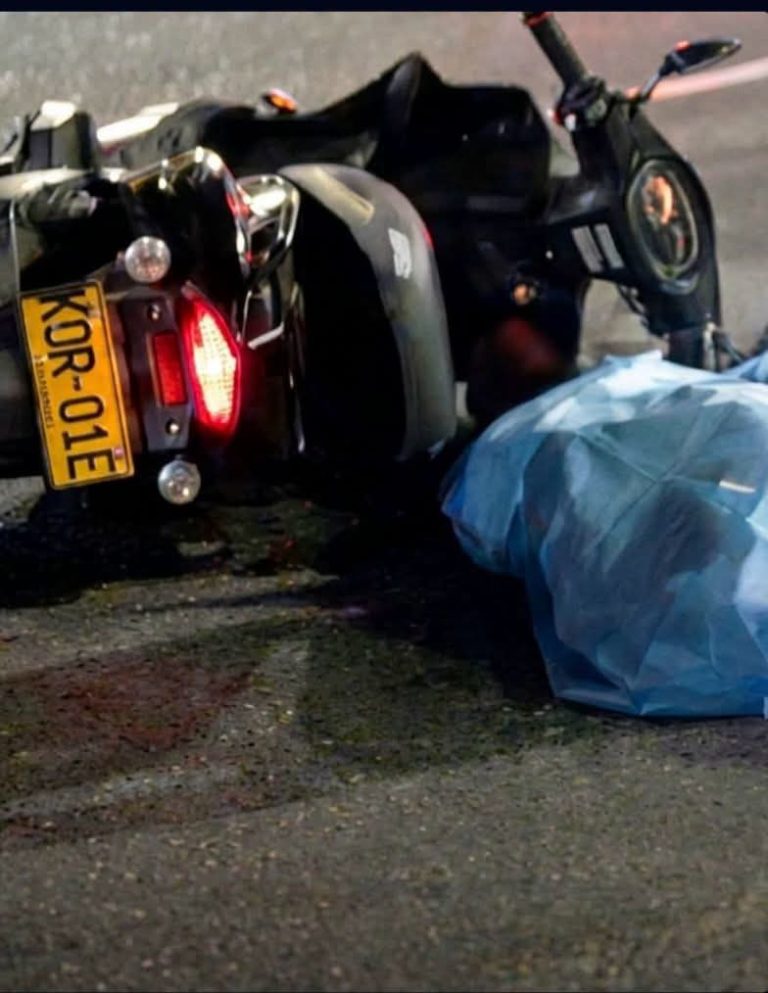 Motociclista pierde la vida tras fuerte accidente en Bucaramanga