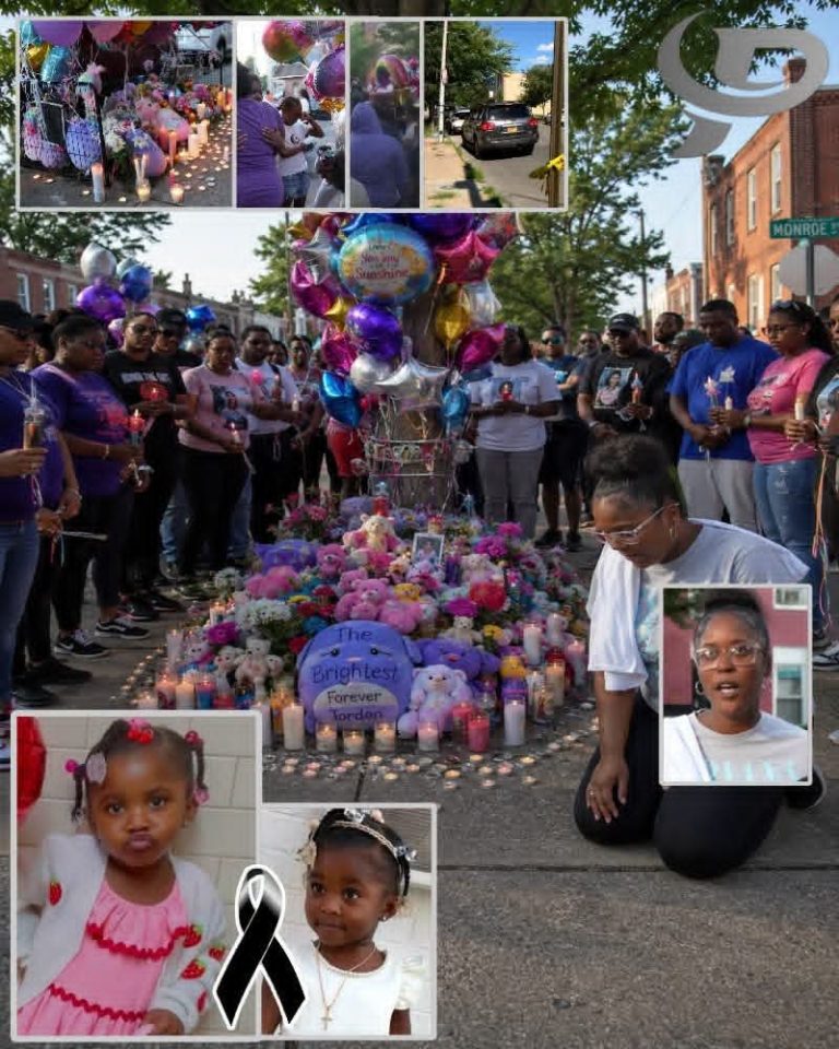 Comunidad de Baltimore despide a la pequeña Jordan Bright en emotiva vigilia