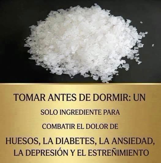 ¿Es cierto que tomar dos cucharaditas antes de dormir puede aliviar múltiples enfermedades? Esto es lo que debes saber