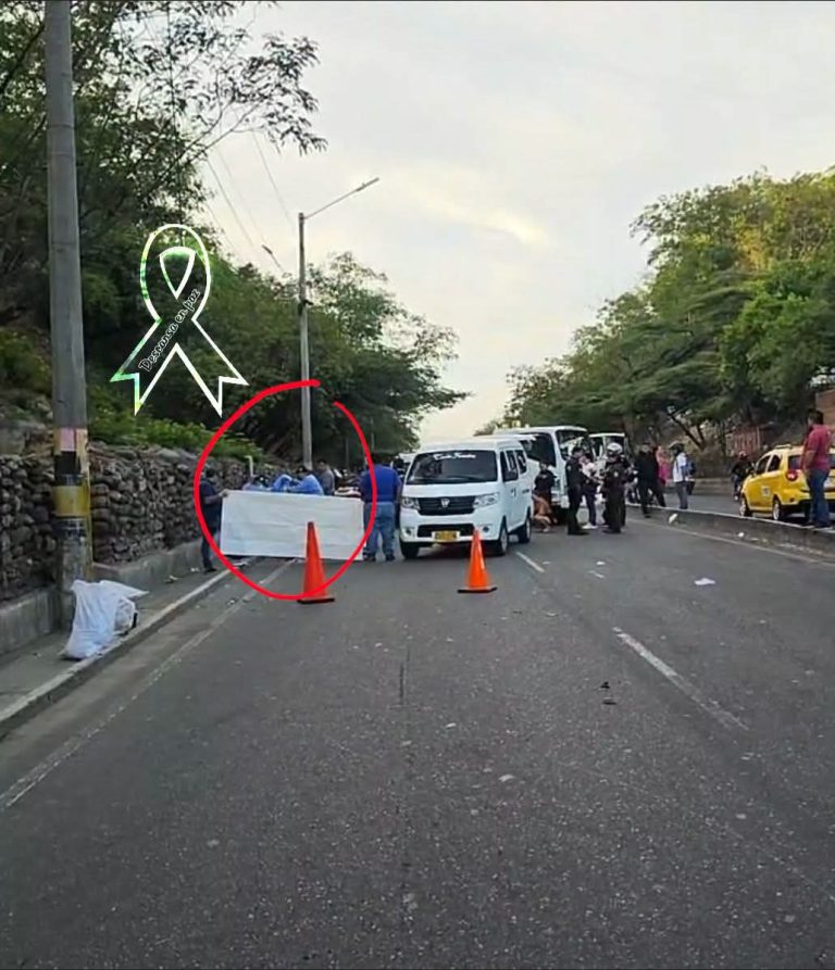 Dos personas mueren en grave accidente de tránsito en la avenida Juan Atalaya, en Cúcuta