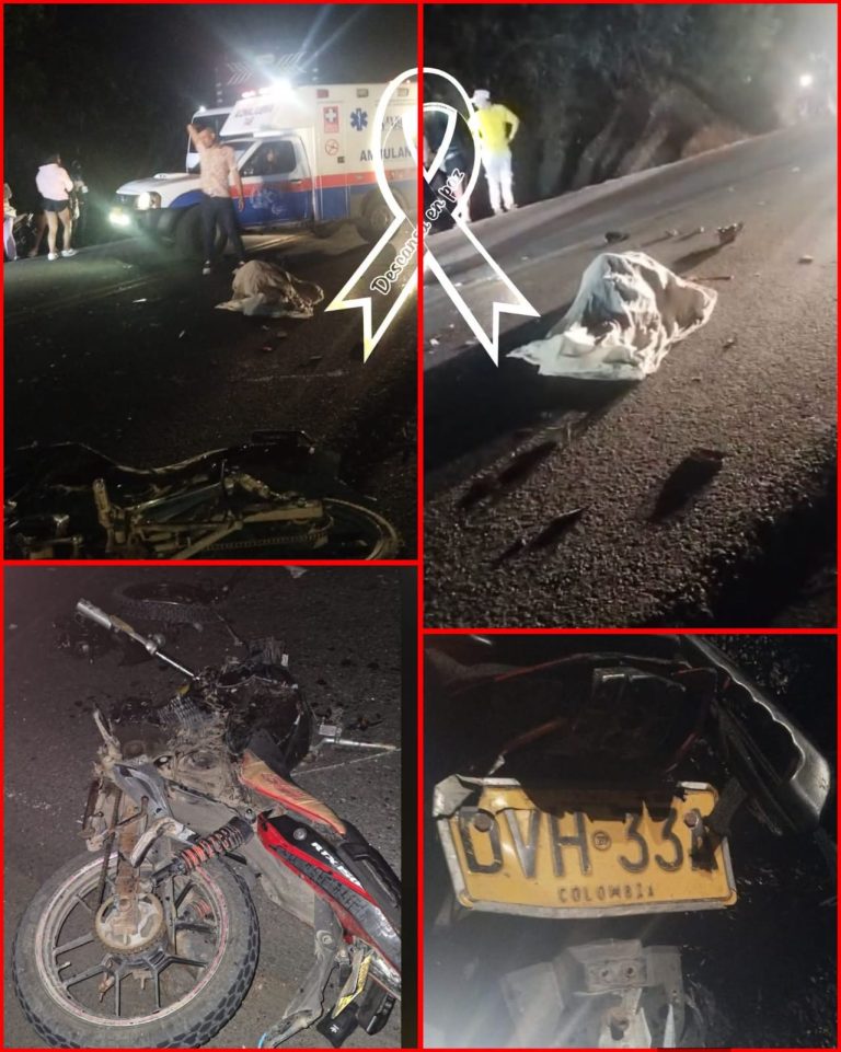Una persona falleció y dos más resultaron heridas en accidente de tránsito en la vía Popayán–Timbío