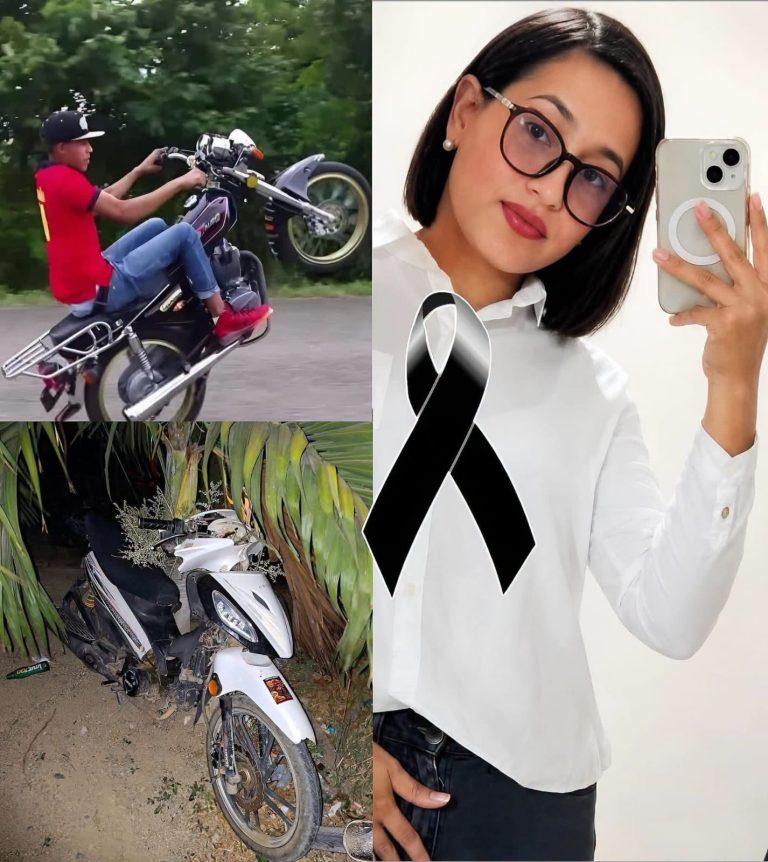 Joven pierde la vida tras ser impactada por un motorista que realizaba maniobra peligrosa