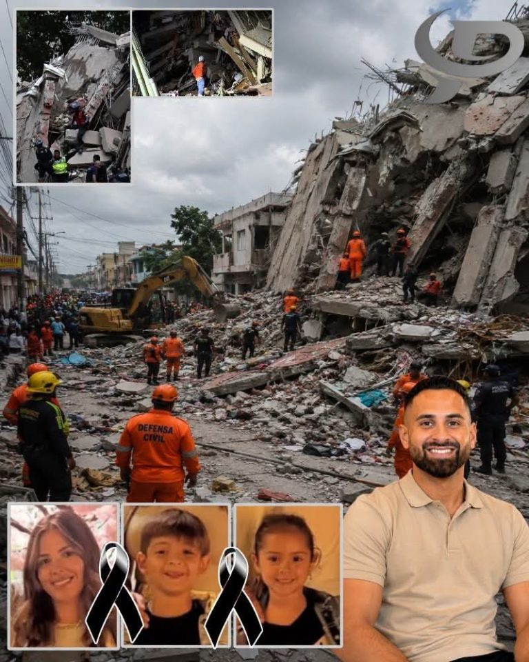 Tragedia tras terremoto: confirman lamentable noticia sobre familiares de un reconocido futbolista