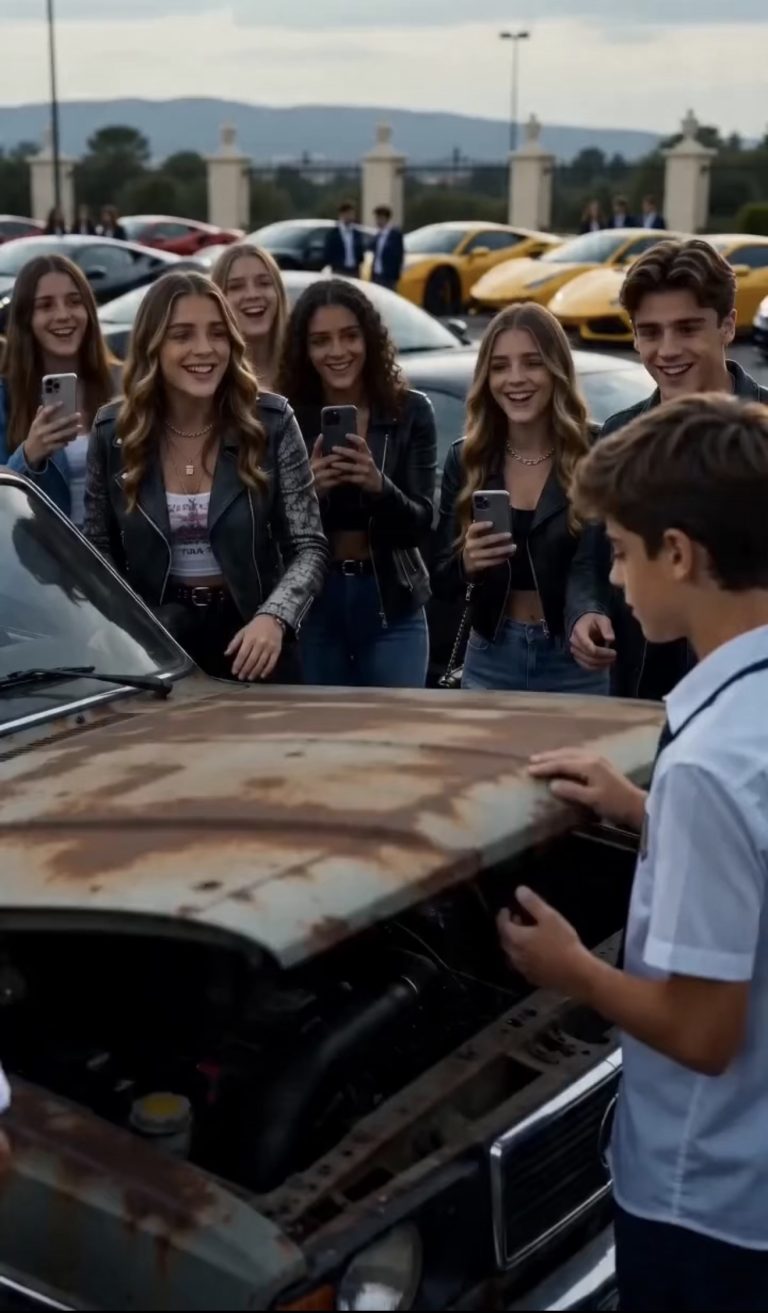 El secreto detrás del viejo automóvil que nadie imaginaba