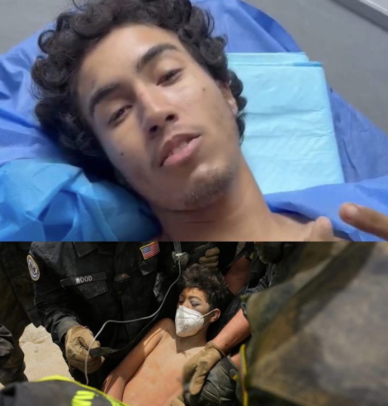 Joven rescatado tras 106 horas bajo los escombros en Venezuela rompe el silencio con emotivo mensaje