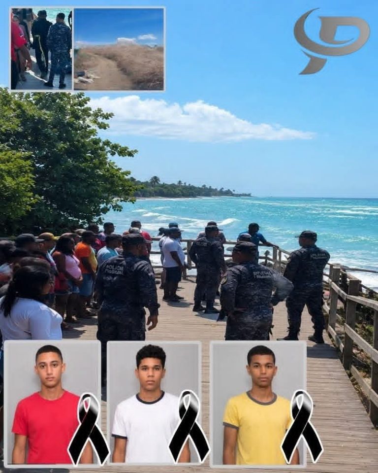 Tragedia en zona costera deja tres jóvenes fallecidos y una comunidad de luto