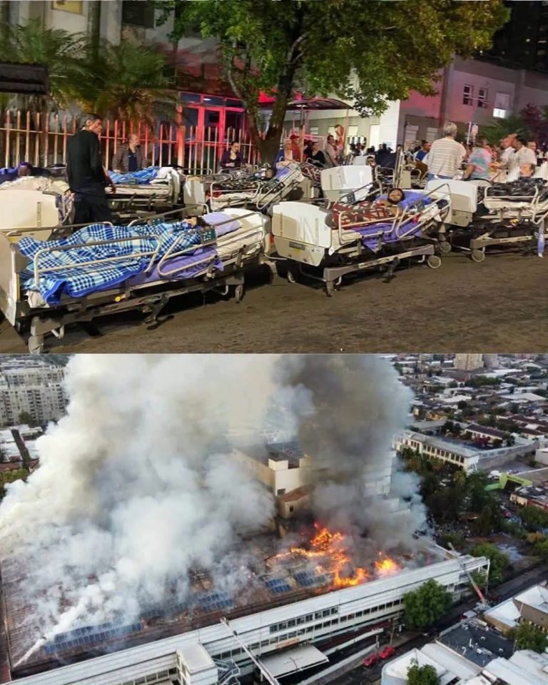 Incendio en hospital provoca escenas de terror y moviliza a equipos de emergencia