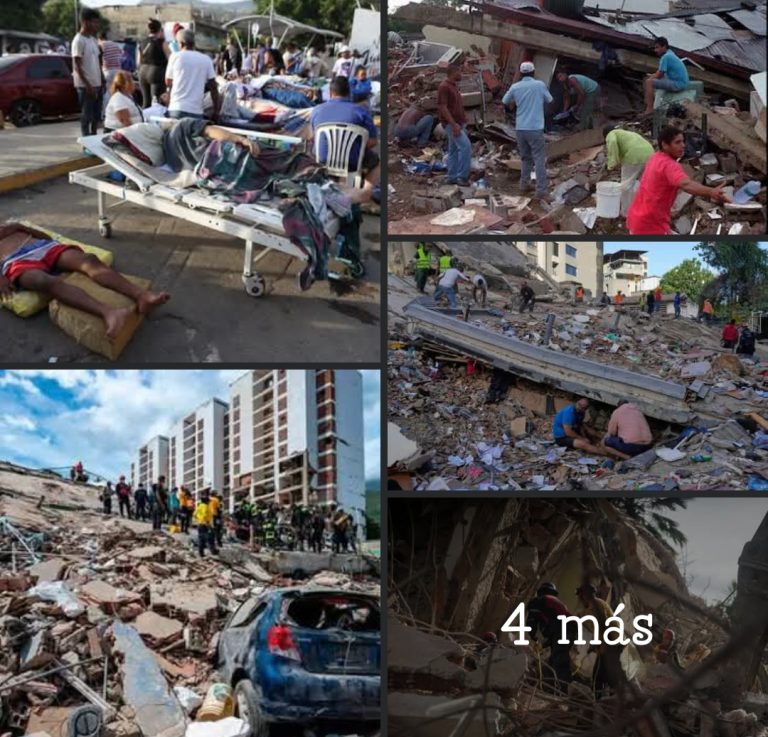 Aumenta a 2.645 la cifra de fallecidos tras los terremotos en Venezuela mientras continúan las labores de rescate