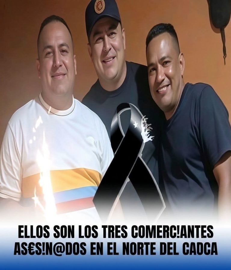 Triple homicidio conmociona al norte del Cauca: identifican a tres comerciantes del Huila hallados sin vida